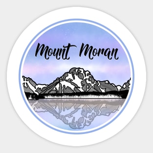 Mount Moran Sticker